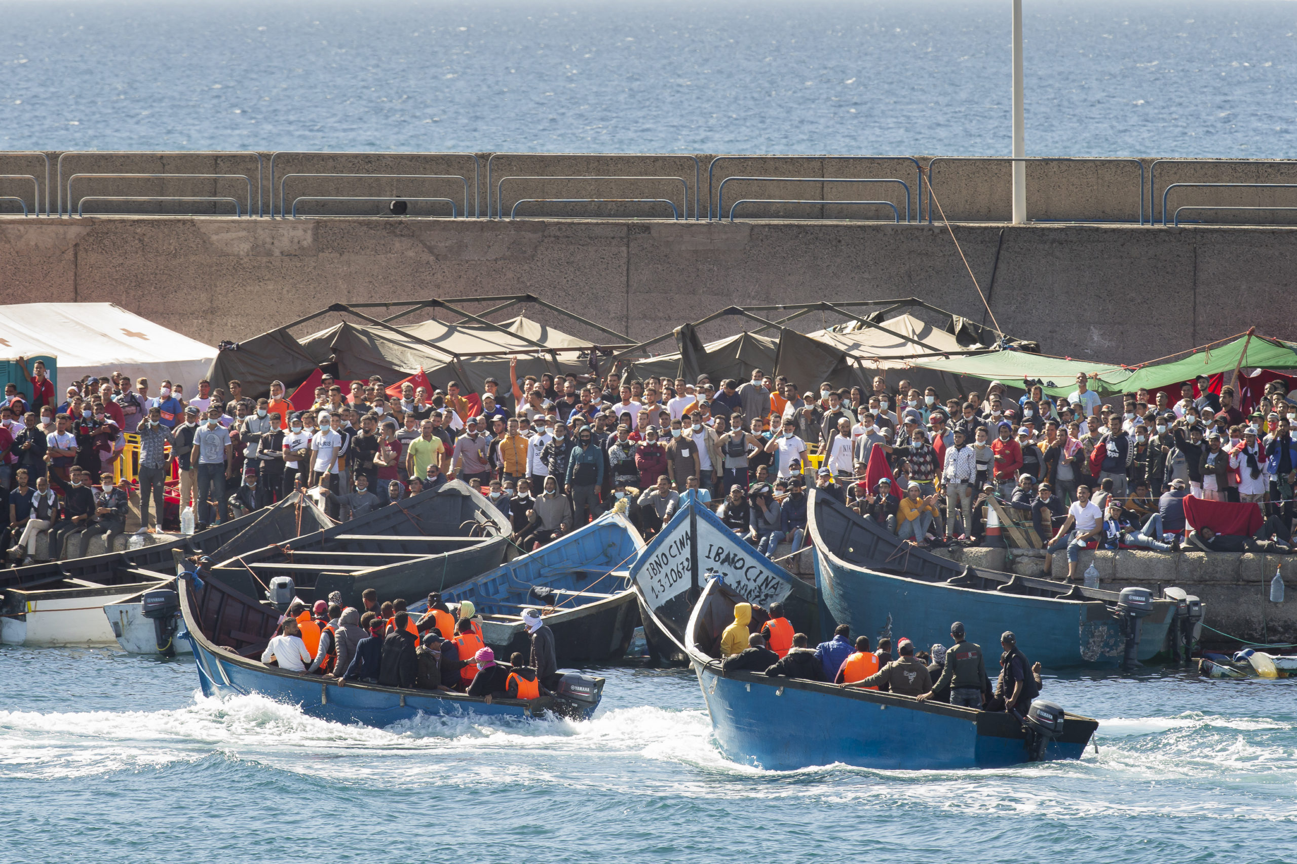 Llegada de pateras a Canarias