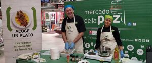 refugiados mercados de Madrid