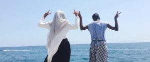 mujeres refugiadas