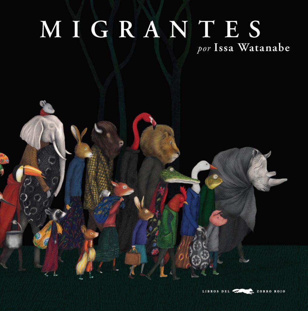 Migrantes de Issa Watanabe Migrantes-Issa Watanabe-CEAR-migración-libros-infantiles