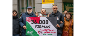 CEAR - genocidio - Palestina - Gaza - firmas - campaña - España